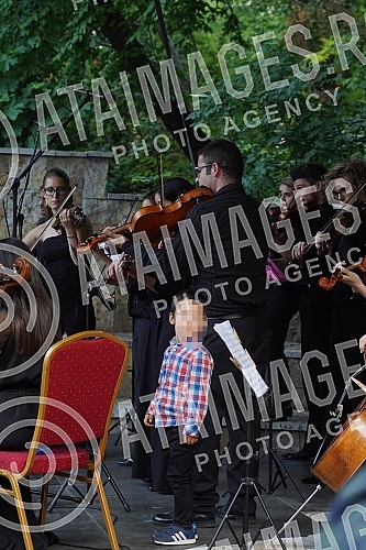 The Muzikon orchestra and Stefan Milenkovic held a 
