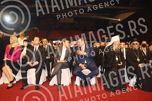 The ceremonial academy marking the Day of the Republika Srpska was held in the Borik Sports Hall in Banja Luka.Svecana akademija povodom obelezavanja Dana Republike Srpske odrzana je u Sportskoj dvorani Borik u Banjaluci. 