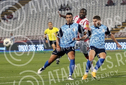 The match of the fourth round of the Linglong Tire Super League of Serbia between FK Crvena zvezda and FK Napredak was played at the Rajko Mitic Stadium. Utakmica cetvrtog kola Linglong Tire Super liga Srbije izmedju FK Crvena zvezda i FK Napredak 
