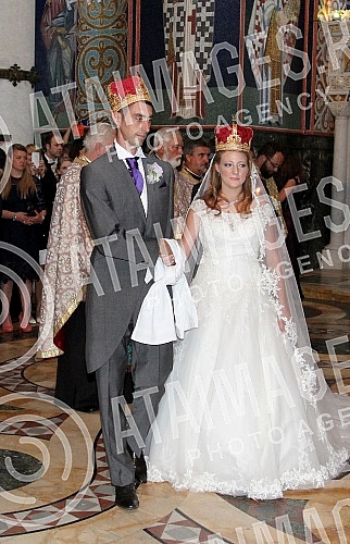 Wedding at Oplenac, in the church of St. George - Prince Djorde Karadordevic and Felon Rajon Karadordevic (Fallon Rayman).
Svadba na Oplencu, u crkvi Svetog Djordja - Princ Djorde Karadordevic i Felon Rajman Karadordevic (Fallon Rayman) Wedding at Oplenac, in the church of St. George - Prince Djorde Karadordevic and Felon Rajon Karadordevic (Fallon Rayman).
Svadba na Oplencu, u crkvi Svetog Djordja - Princ Djorde Karadordevic i Felon Rajman Karadordevic (Fallon Rayman)