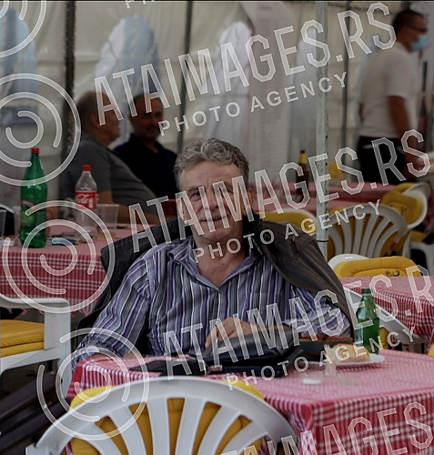 The festival in honor of roast - Pecenjijada in Stopanja..Festival u slavu pecenja - Pecenjijada u Stopanji.