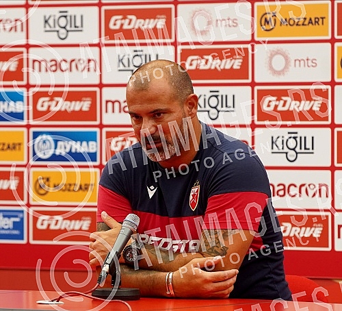 A press conference on the occasion of the match of the 1st round of the Serbian Super League, between Red Star and Vojvodina, was held in the Media Center of the 