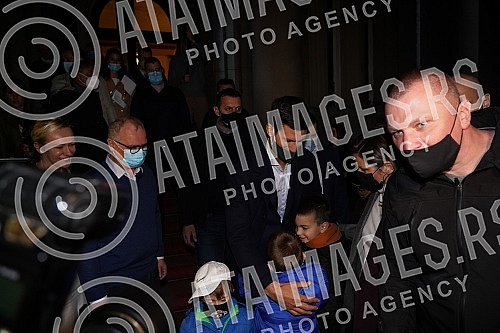 As of today, March 8, Novak Djokovic is officially the best tennis player in the world of all time, and in honor of that, a projection of footage with his best moves in his career so far will be shown on the facade of the Belgrade City Assembly build