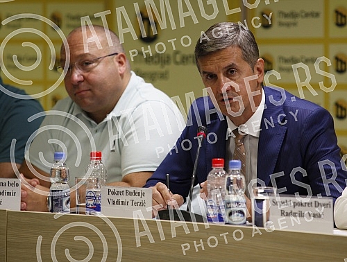 A press conference was held at the Media Center, at which the Awakening movement from Sabac and several parties and environmental associations signed a Social Agreement banning the exploration, exploitation and processing of lithium in Serbia.
U Med A press conference was held at the Media Center, at which the Awakening movement from Sabac and several parties and environmental associations signed a Social Agreement banning the exploration, exploitation and processing of lithium in Serbia.
U Med