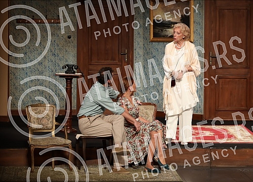 The premiere of the play 