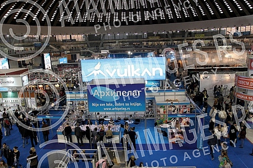 Opening ceremony of 61st International Belgrade Book Fair.Otvaranje 61. medjunarodnog beogradskog sajma knjiga na Beogradskom sajmu. 