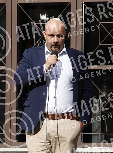 Lawyers protest against the disputed positions of the Supreme Court of Cassation (SCC) regarding the costs of processing bank loans and collecting insurance premiums.Protest advokata zbog spornih stavova Vrhovnog kasacionog suda (VKS) u vezi sa sa
