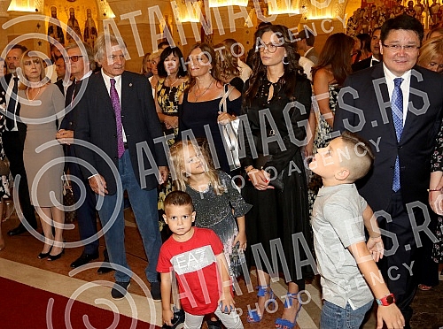 Wedding of familly Karic held in Temple of St Sava.Crkveno vencanje clanova porodice Karic u Hramu Svetog Save.