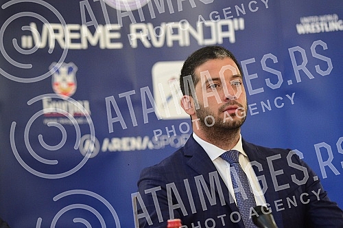 On the occasion of organizing the World Wrestling Championship, a press conference was held in the Old Palace.Povodom organizovanja Svetskog prvenstva u rvanju, u Starom dvoru odrzana je konferencija za medije. 