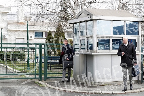Former vice-president of FK Partizan, Vladimir Vuletic, gave a statement as a citizen to the Service for the Fight against Organized Crime (SBPOK) in Makis, and his lawyer Vladimir Terzic said that Vuletic answered all questions and agreed to a polyg