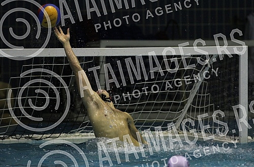 Utakmica osmog (8.) kola Regionalne Triglav Lige u vaterpolu odigrana na bazenu SRC Banjica izmedju VK Partizan Raiffeisen (Beograd/Srbija) i PVK Jadran Carine (Herceg Novi/Montenegro).