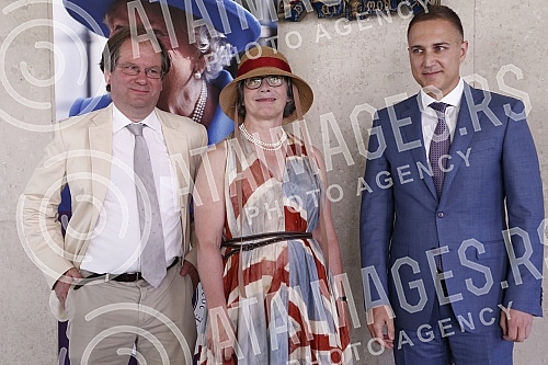 The British Embassy organized the celebration of the official birthday of Queen Elizabeth II, which is dedicated to the platinum jubilee this year.Britanska ambasada organizovala je proslavu zvanicnog rodjendana kraljice Elizabete II, koja je ove g