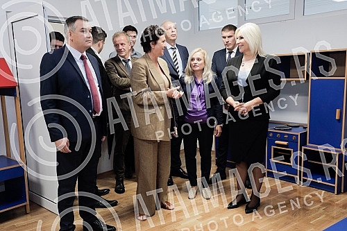 Deputy Prime Minister and Minister of Mining and Energy, prof. Dr. Zorana Mihajlovic visited the 