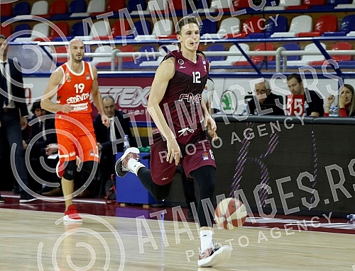 ABA League, 18th round FMP vs Cedevita Olimpija (Slovenia) held in FMP hall.18 kolo ABA lige izmedju KK FMP i KK Cedevita Olimpija odigrana u hali FMP.