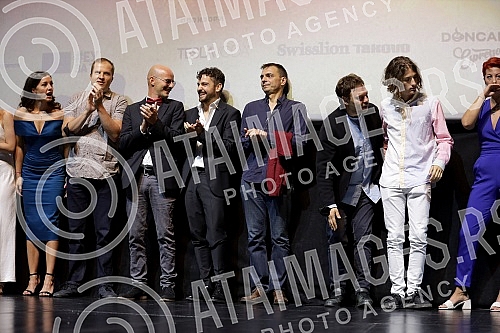 The Belgrade cinema premiere of the film 