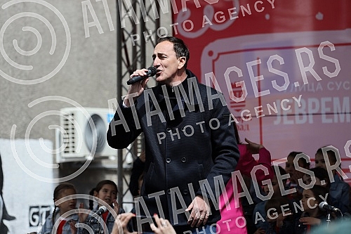 The traditional manifestation Jevremova Street of meetings after two years of pause is held on the day of the municipal celebration, Cveti under the slogan Let's meet.Tradicionalna manifestacija Jevremova ulica susreta nakon dve godine pauziranja o