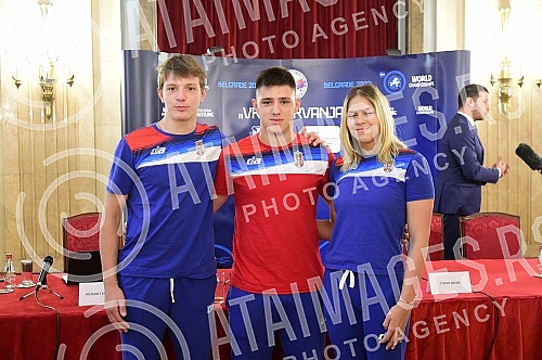 On the occasion of organizing the World Wrestling Championship, a press conference was held in the Old Palace.Povodom organizovanja Svetskog prvenstva u rvanju, u Starom dvoru odrzana je konferencija za medije.