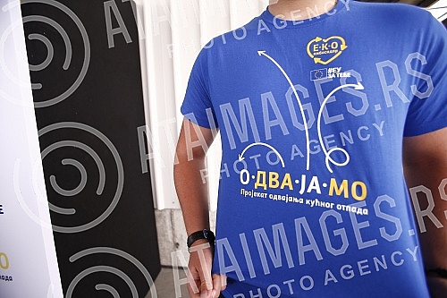 Opening of the European Green Week 2022 and presentation of the project of support for the separation of household waste in 17 municipalities in Serbia called O-DVA-JA-MO.Otvaranje Evropske zelene nedelje 2022. i predstavljanje projekta podrke za 