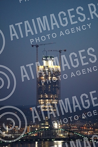 View of Belgrade during the first day of the weekend in which, according to the decision of the Government of Serbia from Friday at 21.00 to Monday at 06.00 in Serbia can only work grocery stores, some service activities (tailor, glass cutter, carpen