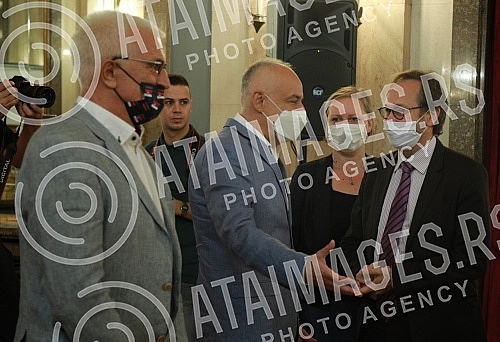 A solemn welcome and conference of the Serbian Paralympic team 