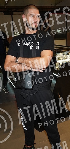 Reality show participants David and Dejan Dragojevic came to the preview of the new DC Comics movie Black Adam at the CineStar cinema in Ada Mall.