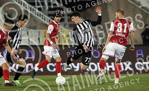The match of the 20th round of the Linglong Super League of Serbia between FK Partizan and FK Napredak (Krusevac) was played at the Partizan stadium.Utakmica 20. kola Linglong Super lige Srbije izmedju FK Partizan i FK Napredak (Krusevac) odigrana 