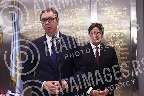 The ceremony marking the 20th year since the establishment of the Security and Information Agency (BIA) and the 123rd year since the establishment of the Department for Confidential Police Affairs was held in the ceremonial hall of the BIA.Svecanos