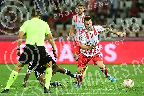 The match of the first round of the Europa League group stage between FC Crvena Zvezda and FC Monaco was played at the Rajko Mitic stadium.Utakmica prvog kola grupne faze Lige Evrope izmedju FK Crvena zvezda i FK Monako odigrana je na stadion Rajko