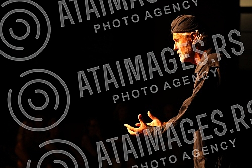 Serbian actor with a career in Hollywood, Zeljko Dimic or Jack Dimich, played his monodrama 