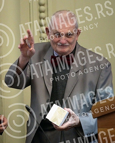Ceremony on the occasion of marking the Day of the Serbian Academy of Sciences and Arts, ie 180 years of SANU.Svecanost povodom obelezavanja Dana Srpske akademije nauka i umetnosti, odnosno 180 godina SANU Ceremony on the occasion of marking the Day of the Serbian Academy of Sciences and Arts, ie 180 years of SANU.Svecanost povodom obelezavanja Dana Srpske akademije nauka i umetnosti, odnosno 180 godina SANU