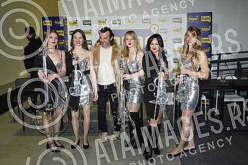 Aca Lukas and the author's team organized a press conference with irregularities at the Hype studio at the Belgrade Fair at the 