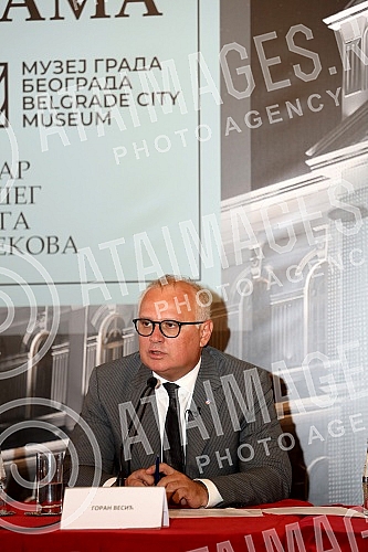 The Museum of the City of Belgrade will finally get its building in Resavska 40b, which will house 8,000 years of Belgrade's history on as many as 17,000 square meters, and on that occasion a press conference was held in the ceremonial hall of the Be The Museum of the City of Belgrade will finally get its building in Resavska 40b, which will house 8,000 years of Belgrade's history on as many as 17,000 square meters, and on that occasion a press conference was held in the ceremonial hall of the Be