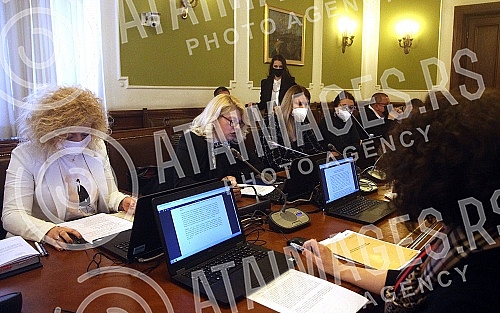 The session of the Committee on finance, republic budget and control was held in the House of the National assemblySednica Odbora za finansije, republicki budzet i kontrolu odzana je u Domu Narodne skupstine. 