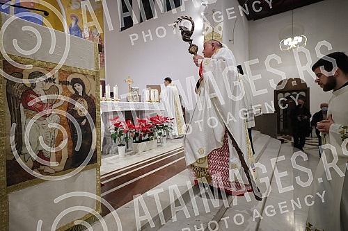 On the occasion of marking the Statehood Day of Serbia, Monsignor Stanislav Hocevar, Archbishop and Metropolitan of Belgrade, led the Mass for the entire state union of the Republic of Serbia in the Cathedral of the Assumption of the Blessed Virgin M