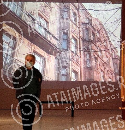 In the gallery of SANU, a press conference was held on the occasion of the opening of the exhibition of paintings by academician Vlaho Bukovac entitled 