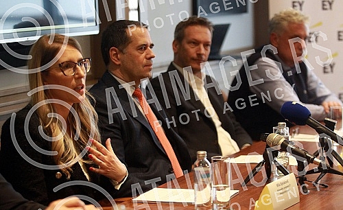 Audit and consulting company Ernst & Young organized a press conference at which a gala evening was announced on the occasion of the EY Entrepreneur of the Year award ceremony, which will be held for the tenth time in Serbia,  and the winner will rep