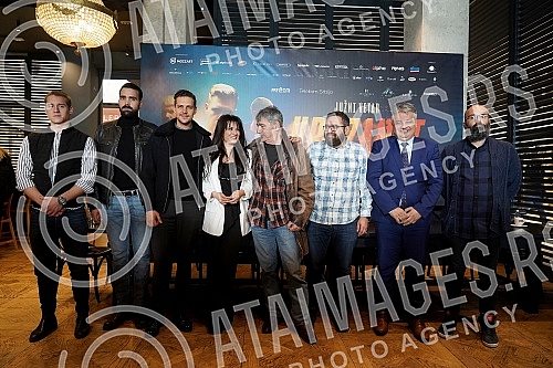 In the restaurant Kolo, in TC Gallery Belgrade, press conferences were held after the press screening of the film 