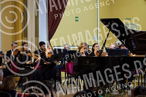 The Nis Symphony Orchestra, conducted by the dean of the Low Faculty of Arts Milena Injac and with the soloist, one of the most important Serbian pianists, Marija Ivanovic, performed Schubert's Fantasy in F minor for the first time in the Balkans a The Nis Symphony Orchestra, conducted by the dean of the Low Faculty of Arts Milena Injac and with the soloist, one of the most important Serbian pianists, Marija Ivanovic, performed Schubert's Fantasy in F minor for the first time in the Balkans a