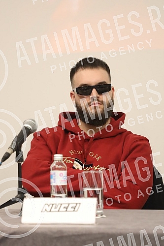 A press conference with well-known artists whose songs have millions of views on YouTube and TikTok Nucci, Sergej Pajic and Crni Cerak invited all artists, influencers and their fans to participate in #starfest and the public campaign against violenc A press conference with well-known artists whose songs have millions of views on YouTube and TikTok Nucci, Sergej Pajic and Crni Cerak invited all artists, influencers and their fans to participate in #starfest and the public campaign against violenc