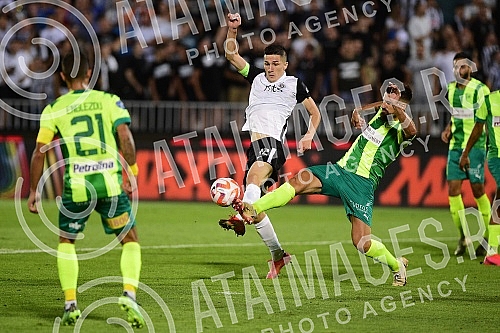 The match of the third round of qualification for the Europa League between FC Partizan and FC AEK Larnaca was played at the stadium of FC Partizan.Utakmica treceg kola kvalifikacija za Ligu Evrope izmedju FK Partizan i FK AEK Larnaka odigrana je n