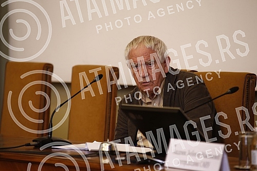 The Serbian Academy of Sciences and Arts hosted a press conference on the newly established Ivan Tabakovic Award, the SANU Medal Award, which will be awarded in 2022 for achievements in the field of art, as well as on SANU program activities from May