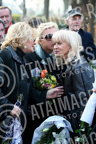 The funeral of Petar Kralj at the New Cemetery.Sahrana Petra Kralja  na Novom groblju.