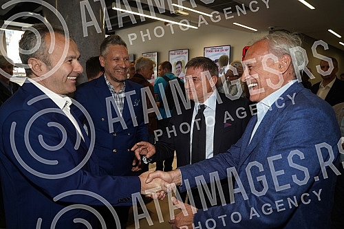 The book by sports journalist Nebojsa Petrovic, Vukotic Media publishing house, 