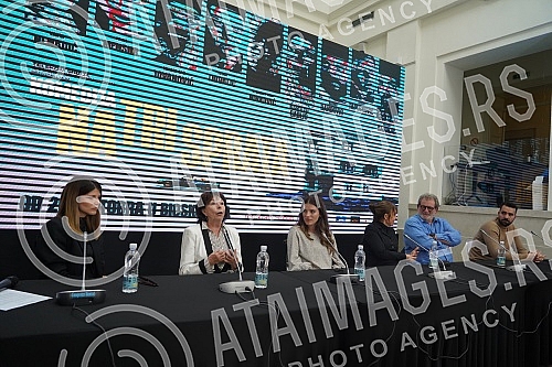 The press conference on the occasion of the Belgrade premiere of the film 