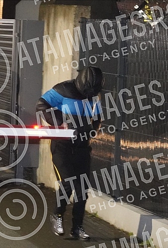 Bogdan Ilic, better known as Baka Prase, after a hearing in the premises of the Department for High-Tech Crime of the RS Ministry of the Interior, to give a statement on all known circumstances related to the death of YouTuber Kristina Djukic (21), b