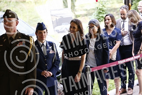 The British Embassy organized the celebration of the official birthday of Queen Elizabeth II, which is dedicated to the platinum jubilee this year.Britanska ambasada organizovala je proslavu zvanicnog rodjendana kraljice Elizabete II, koja je ove g