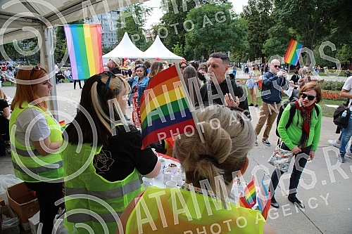 Pride Parade 2021 started in the center of Belgrade under the slogan 