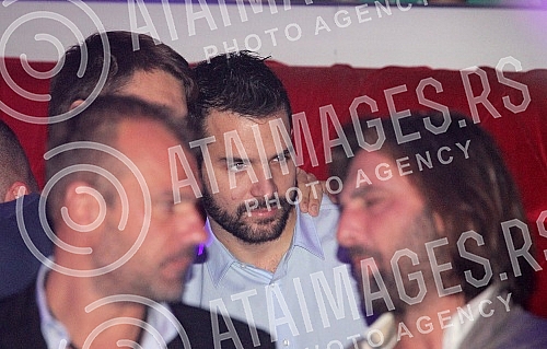 Performance of Aleksandra Prijovic held in night club Gotik.Nastup Aleksandre Prijovic u nocnom klubu Gotik.