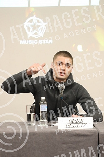 A press conference with well-known artists whose songs have millions of views on YouTube and TikTok Nucci, Sergej Pajic and Crni Cerak invited all artists, influencers and their fans to participate in #starfest and the public campaign against violenc A press conference with well-known artists whose songs have millions of views on YouTube and TikTok Nucci, Sergej Pajic and Crni Cerak invited all artists, influencers and their fans to participate in #starfest and the public campaign against violenc