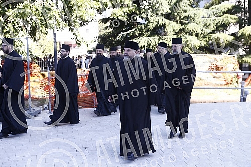 His Holiness Patriarch of Serbia Mr. Porfirije and His Beatitude Archbishop of Ohrid and Macedonia Mr. Stefan, together with all the hierarchs of the Serbian Orthodox Church and the Macedonian Orthodox Church - Ohrid Archbishopric, served the Holy Hi